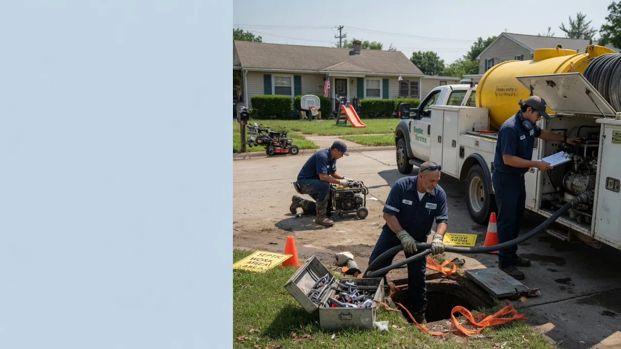 Septic Tank Pumping in Caldwell, KS near me